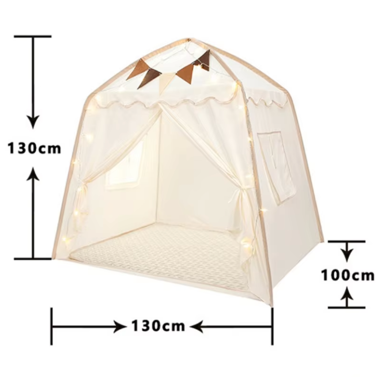 Tente de jeu pour enfants Beige