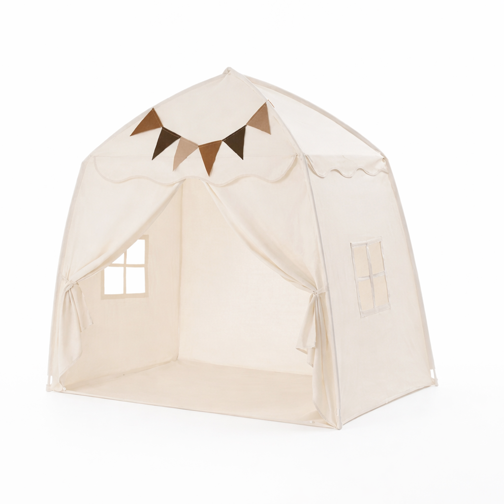 Tente de jeu pour enfants Crème