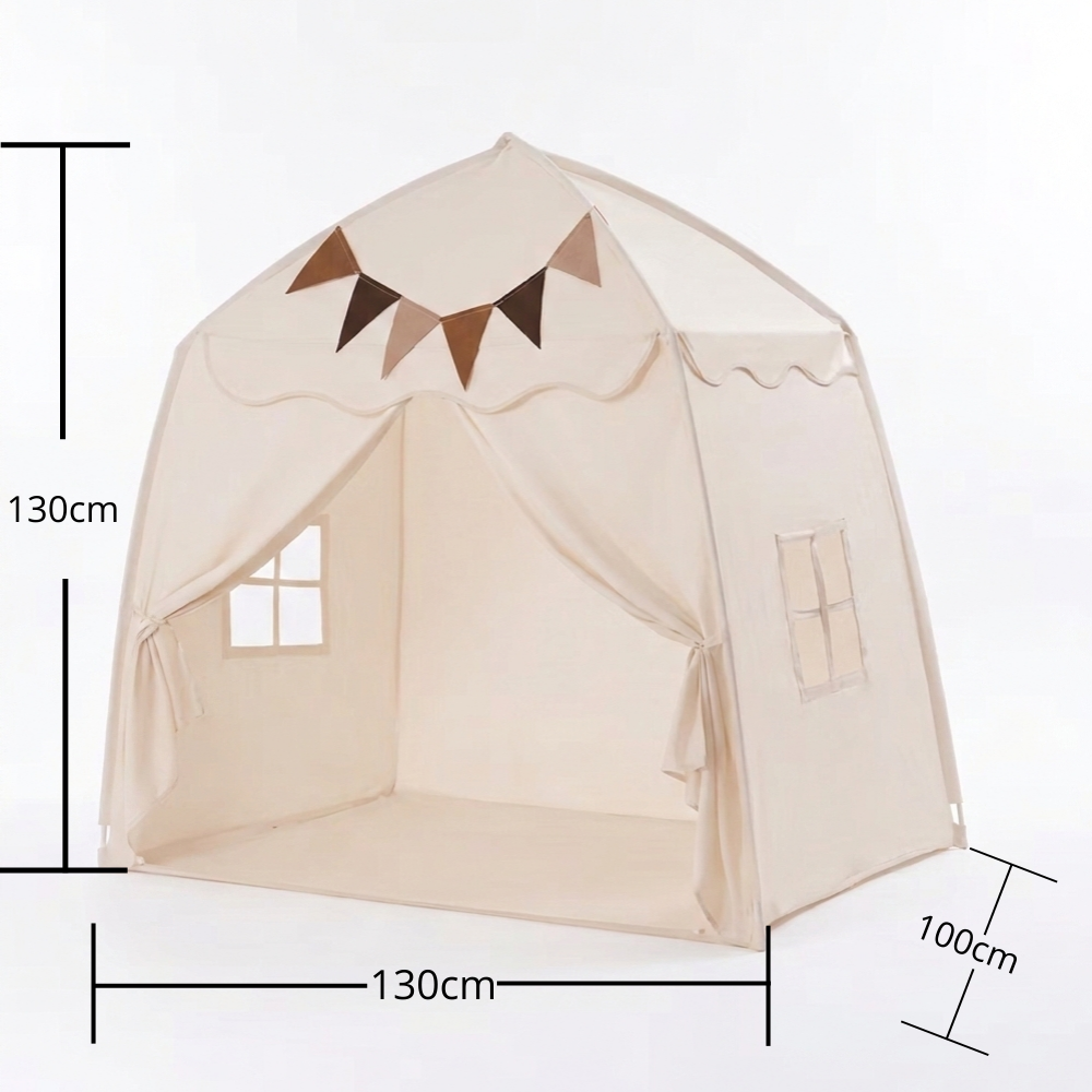 Tente de jeu pour enfants Crème