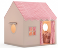 Tente de jeu rose pour enfants