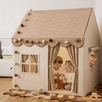 Tente pour enfants d'interieur Marron