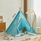 Tipi enfants d'interieur Bleu