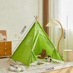 Tipi enfants intérieur Vert