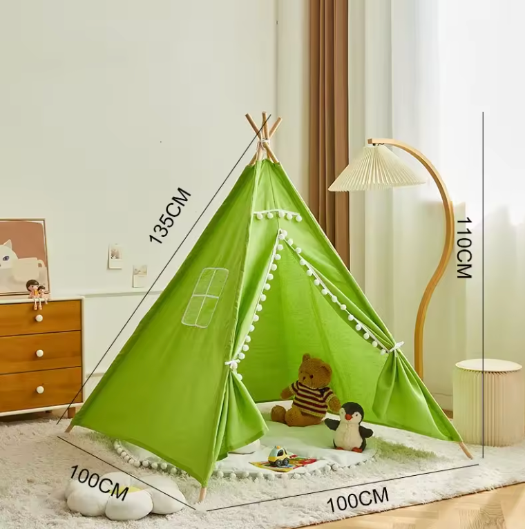 Tipi enfants intérieur Vert