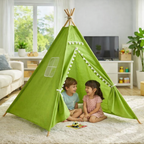 Tipi enfants intérieur Vert